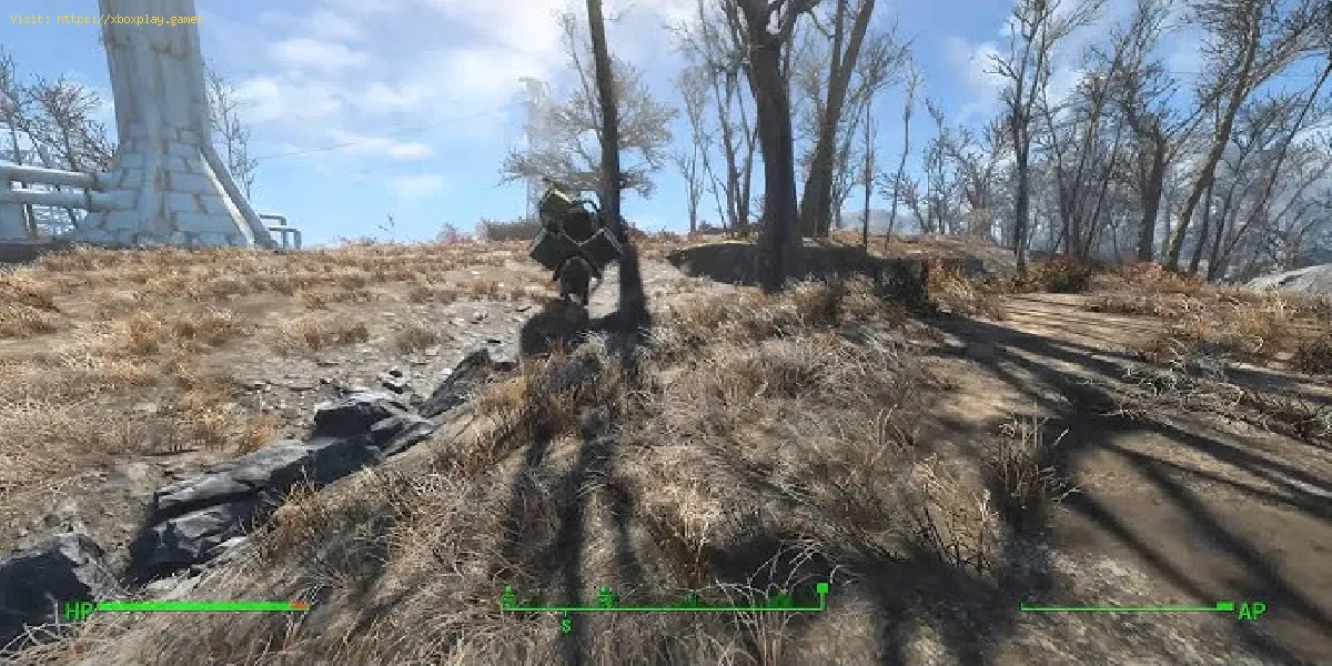 Arma con fondina in Fallout 4