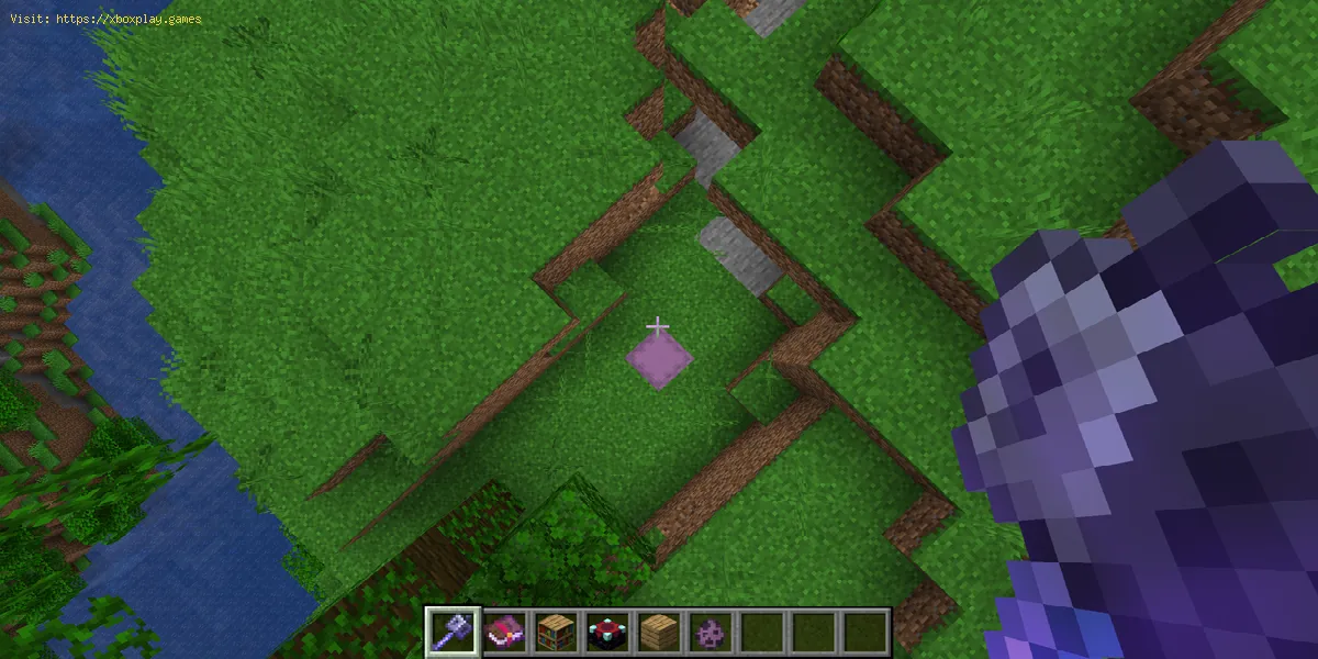 L'incantesimo della densità viene eseguito in Minecraft