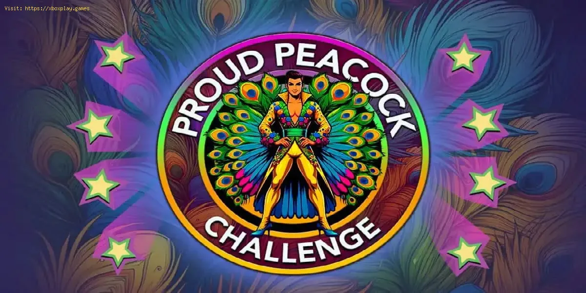 complete o desafio Proud Peacock em BitLife