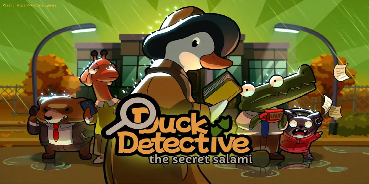 Desbloqueie o cofre em Duck Detective The Secret Salami