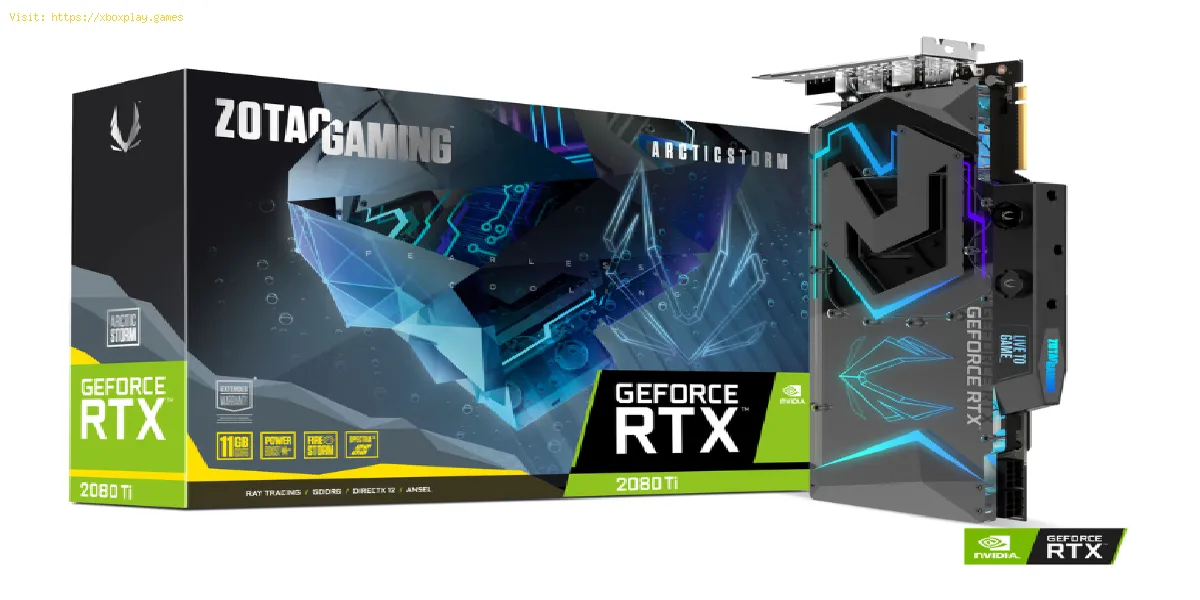 GeForce RTX 2080 Ti ArcticStorm,  es anunciada  para computadoras Zotac.