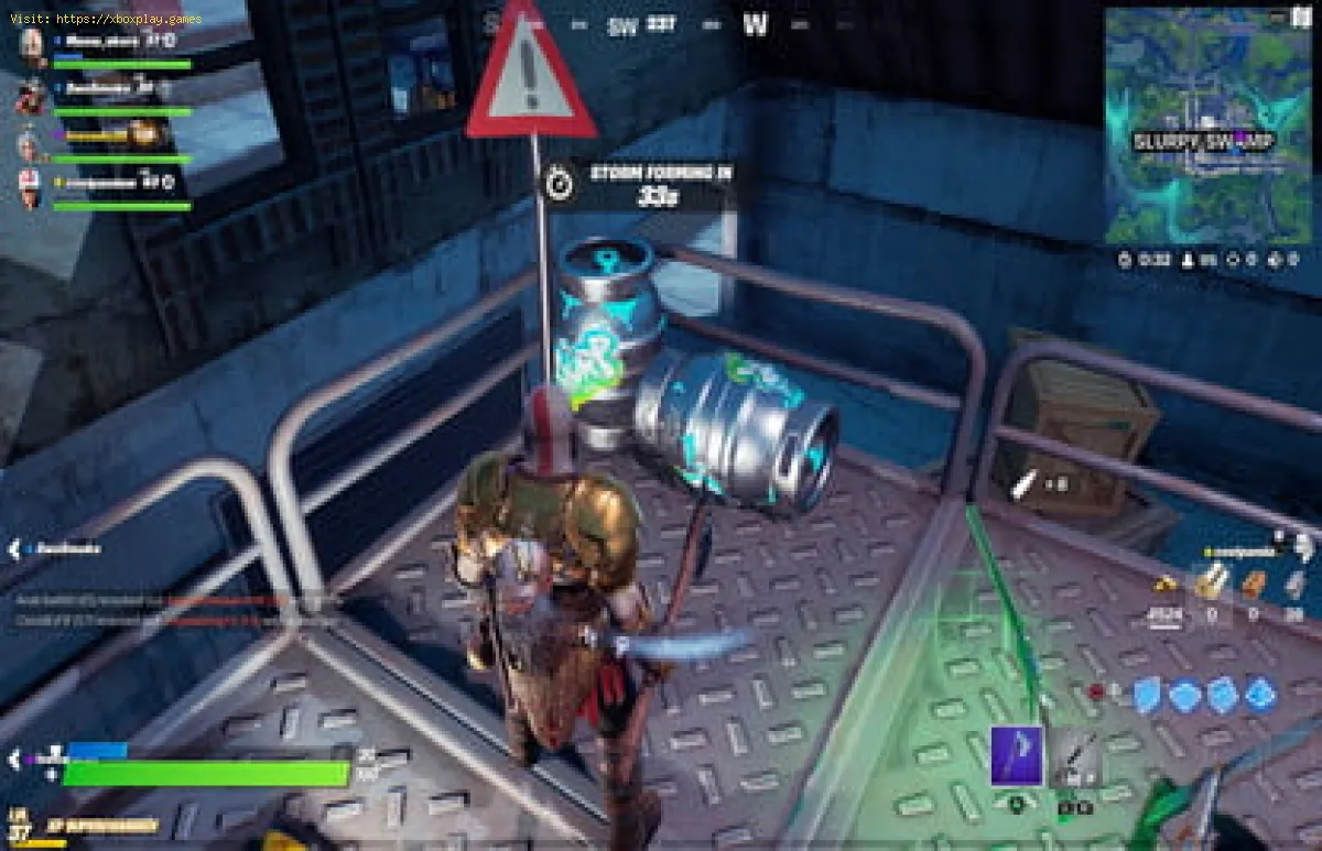 🎮 Fortnite dónde encontrar y destruir barriles de sorbo en el capítulo 3