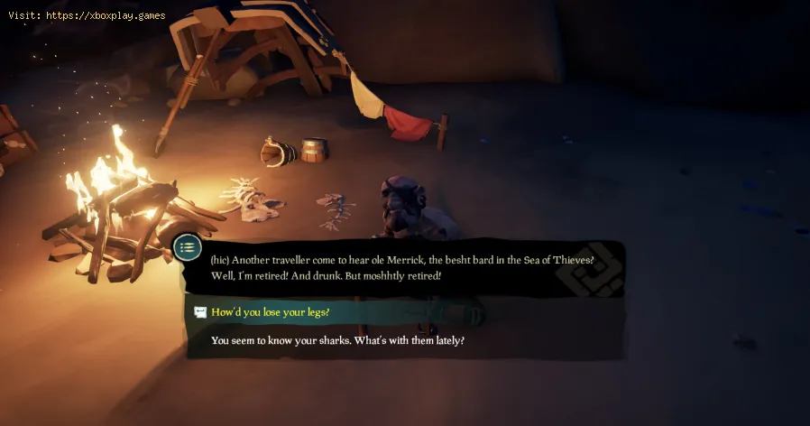 Sea of Thieves: Como encontrar isca 3