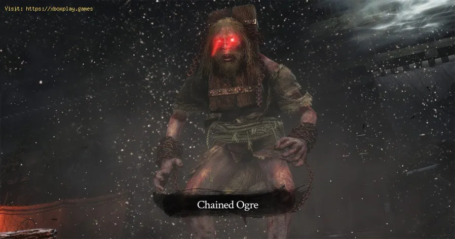 Sekiro: como derrotar o ogre encadeado Mini Chief 3