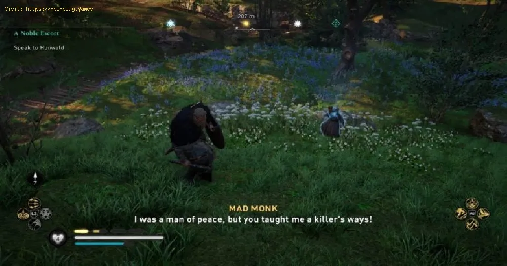 Assassin's Creed Valhalla：マッドモンクの隠れ家にアクセスして宝箱の鍵を見つける方法