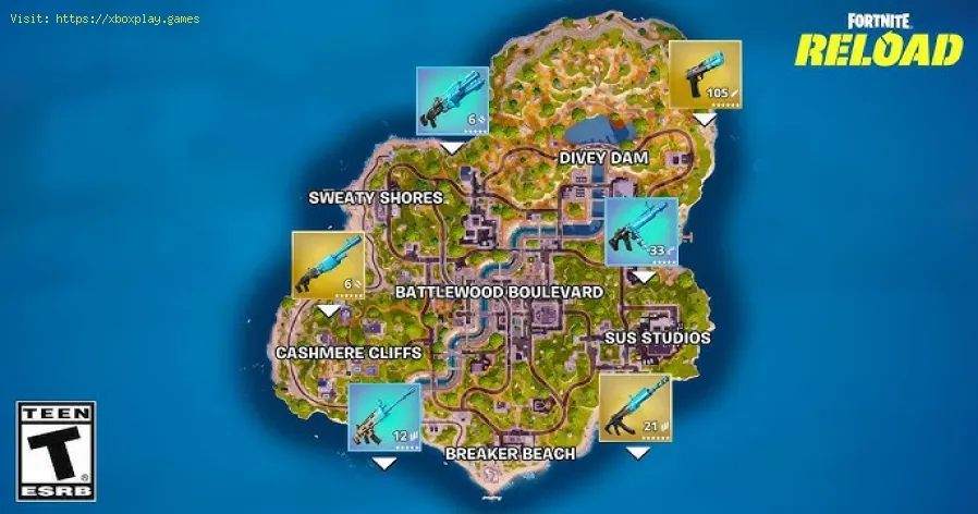 Morphite Weapons in Fortnite - How to Find 2