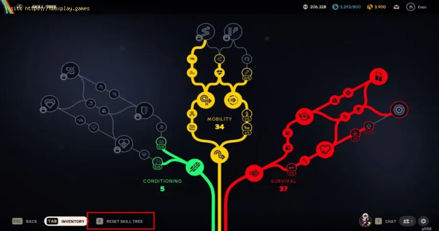 Reset Skill Tree in Arc Raiders 2