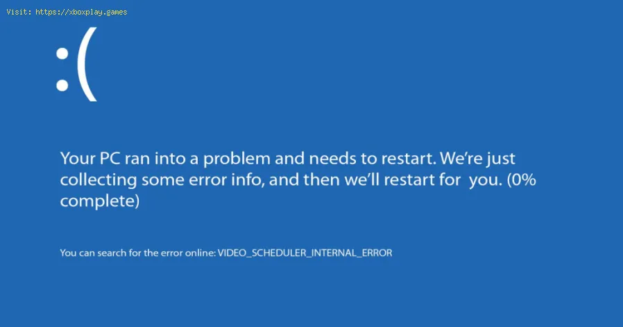 PC Blue Screen While Gaming: Fix 2