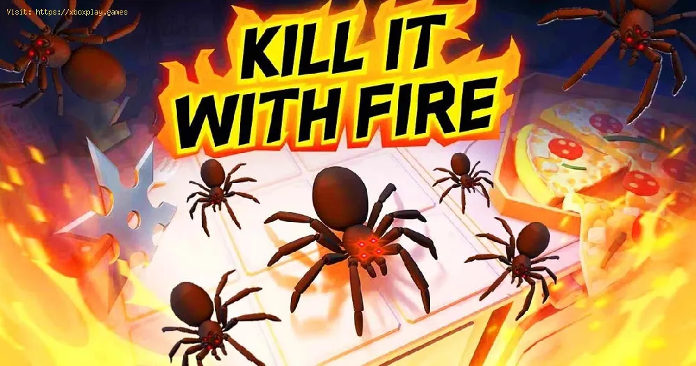 Kill It With Fire：1つのショットガンの爆風で2つのクモを殺す方法