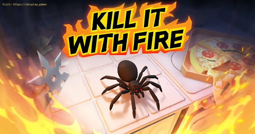Kill It With Fire：アンビルでクモを殺す方法