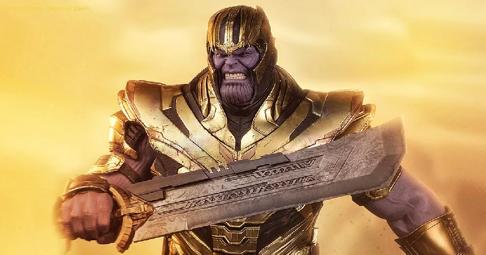 Thanos has a new weapon and a new armor in Avengers: Endgame
