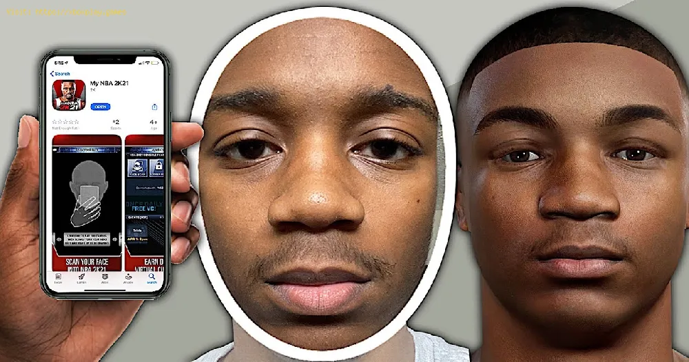 NBA 2K21: How to use face scan app
