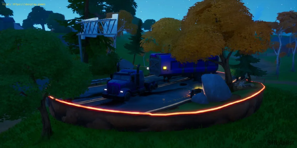 Fortnite: Where to find Trask Industries Transport Truck