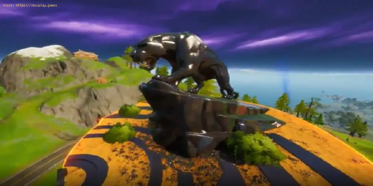 Fortnite : Where to find Black Panther statue