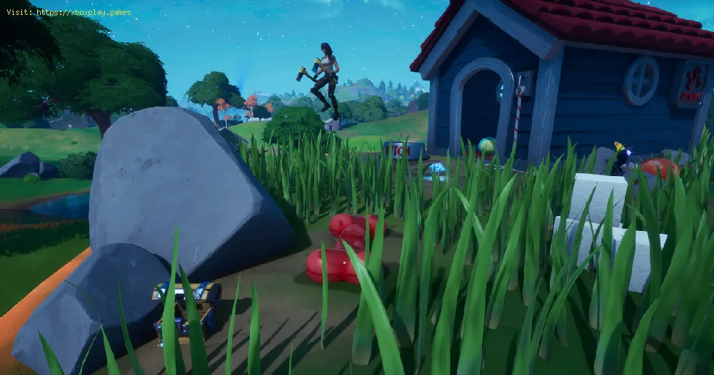 Fortnite: Where to Bounce on Dog Toys