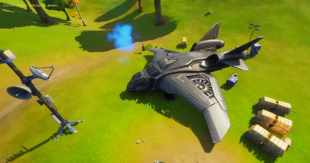 Fortnite: How to Find the Loading Screen Picture at a Quinjet Patrol Site
