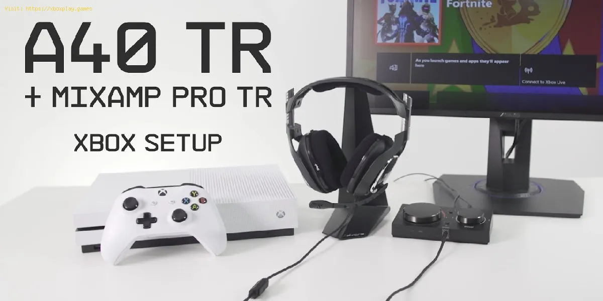 Astro A40 TR Gaming Headset y MixAmp Pro con consejos para gamers