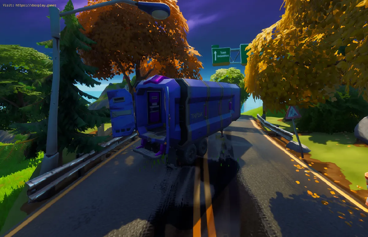 Fortnite: Where to find a Trask Transport Truck