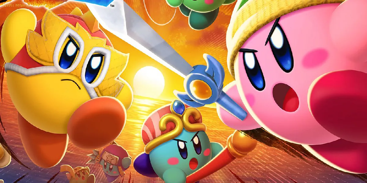 Kirby Fighters 2: Como mudar chapéus