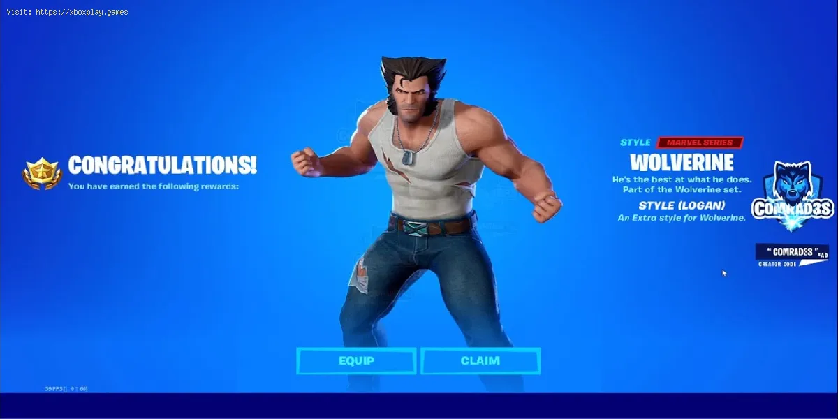 Fortnite: How to get the Logan Skin for Wolverine