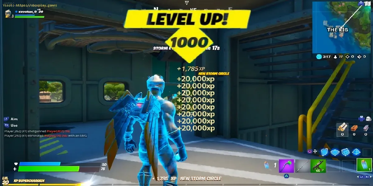 Fortnite: How to get Infinite XP Points in Season 4