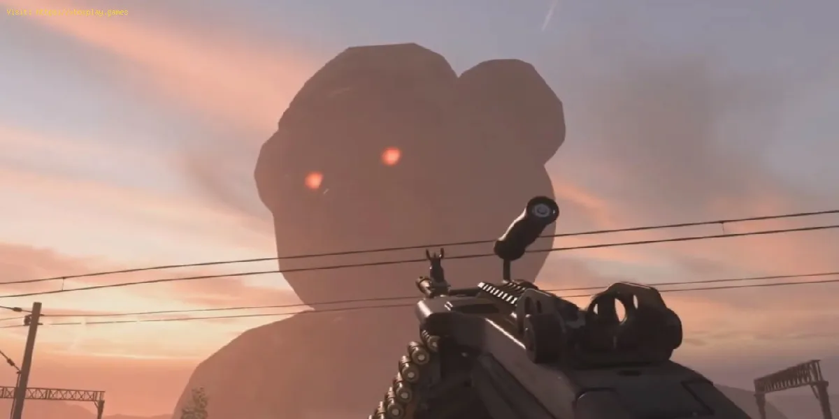 Call of Duty Modern Warfare: come evocare un orsacchiotto gigante