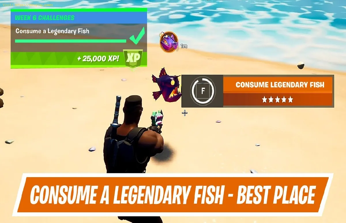 Fortnite: How to Consume a Legendary Fish
