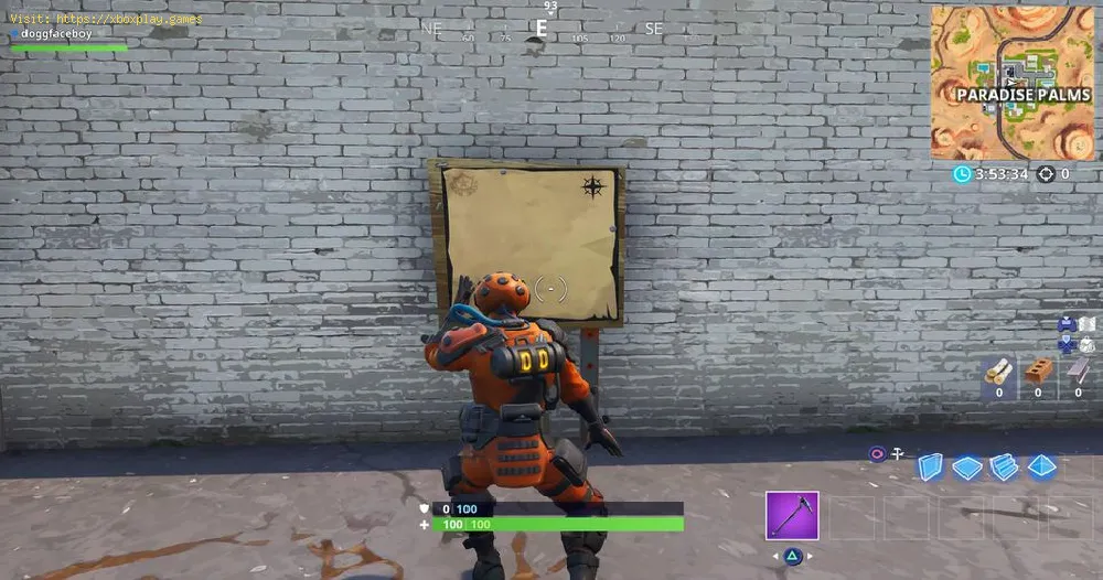 Fornite: Where Is The Treasure Map Signpost?