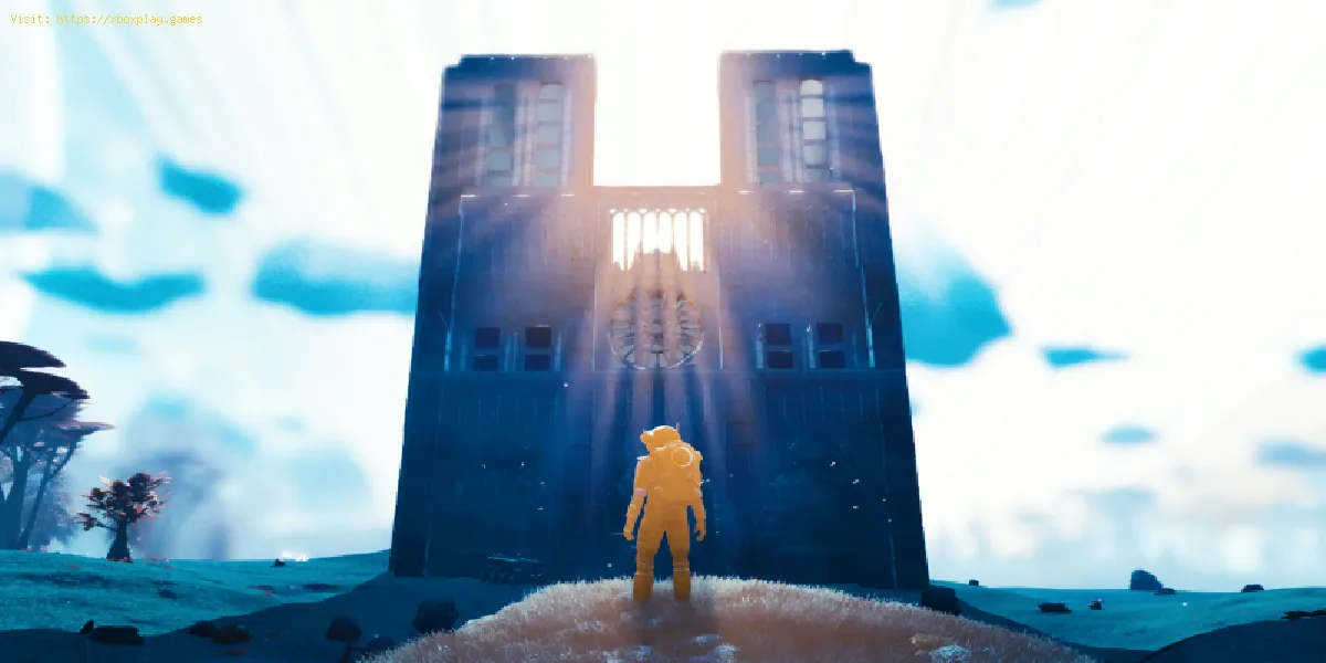 Tributo de Notre Dame "No Man’s Sky": o jogador constrói uma catedral