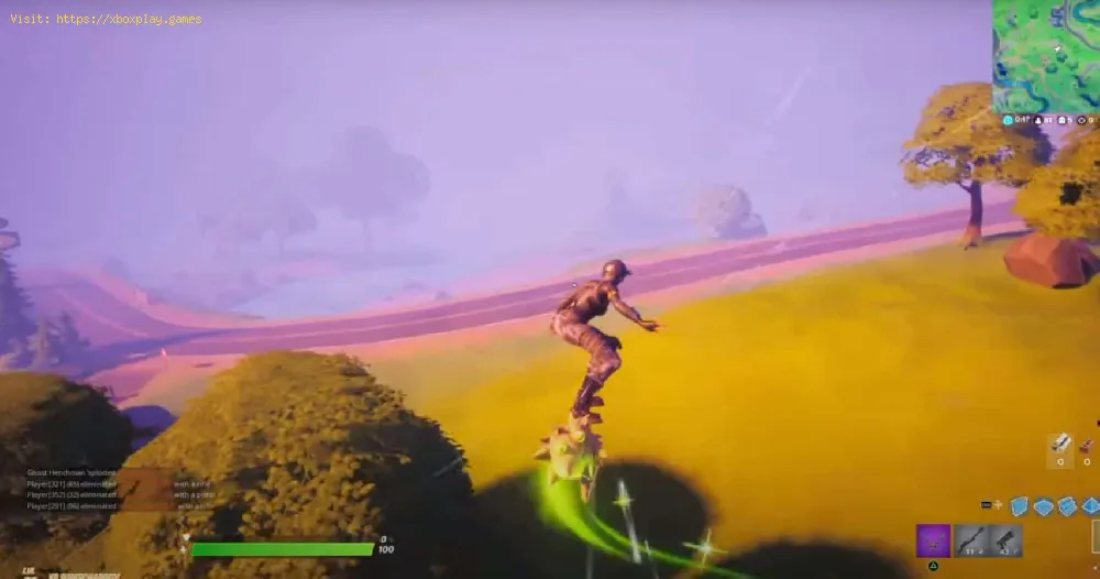 Fortnite: Where to Find Travel 100 Meters on a Witch Broom