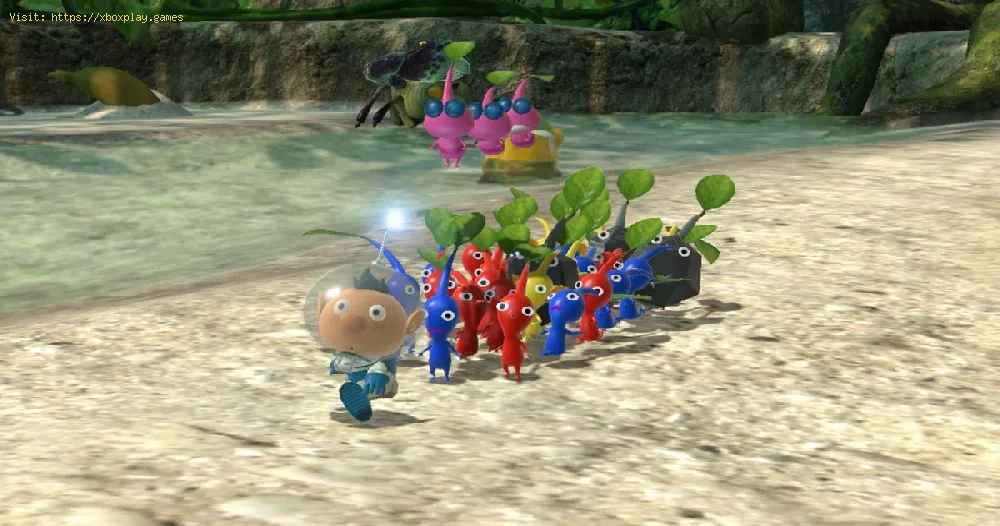 Pikmin 3 Deluxe：ガラスを割る方法