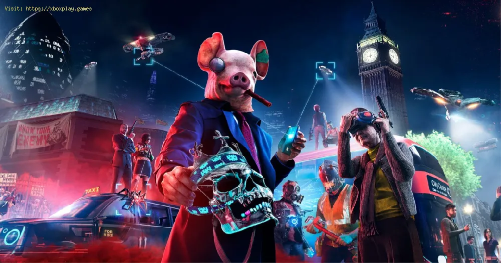 Watch Dogs Legion：すべての豚のすべてのマスクを見つける方法