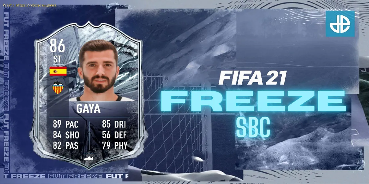FIFA 21: Comment terminer Freeze Jose Gaya SBC