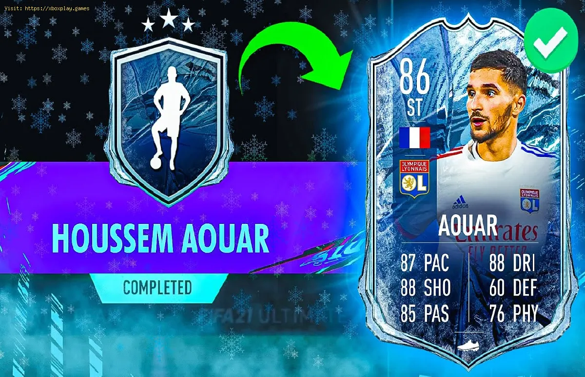 FIFA 21: How to complete Freeze Houssem Aouar SBC