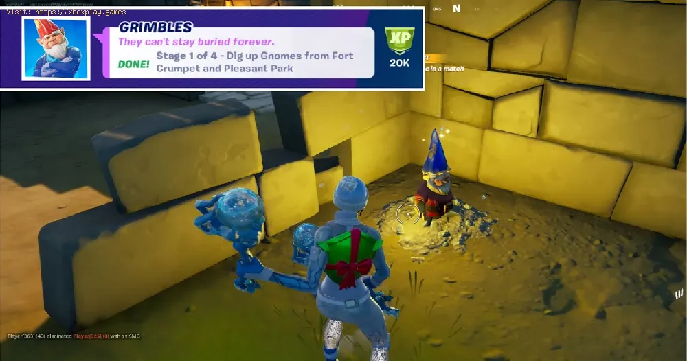 Fortnite: How to Dig Up Gnomes