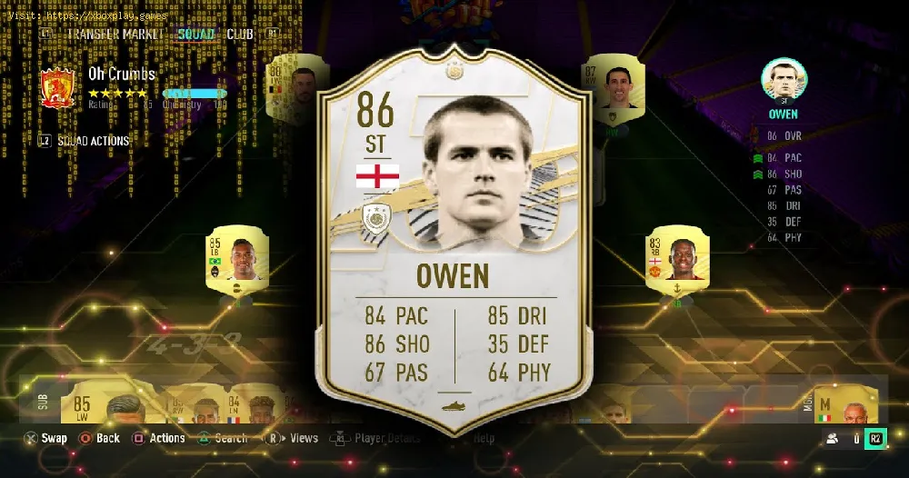 FIFA 21: How to complete Icon Michael Owen SBC