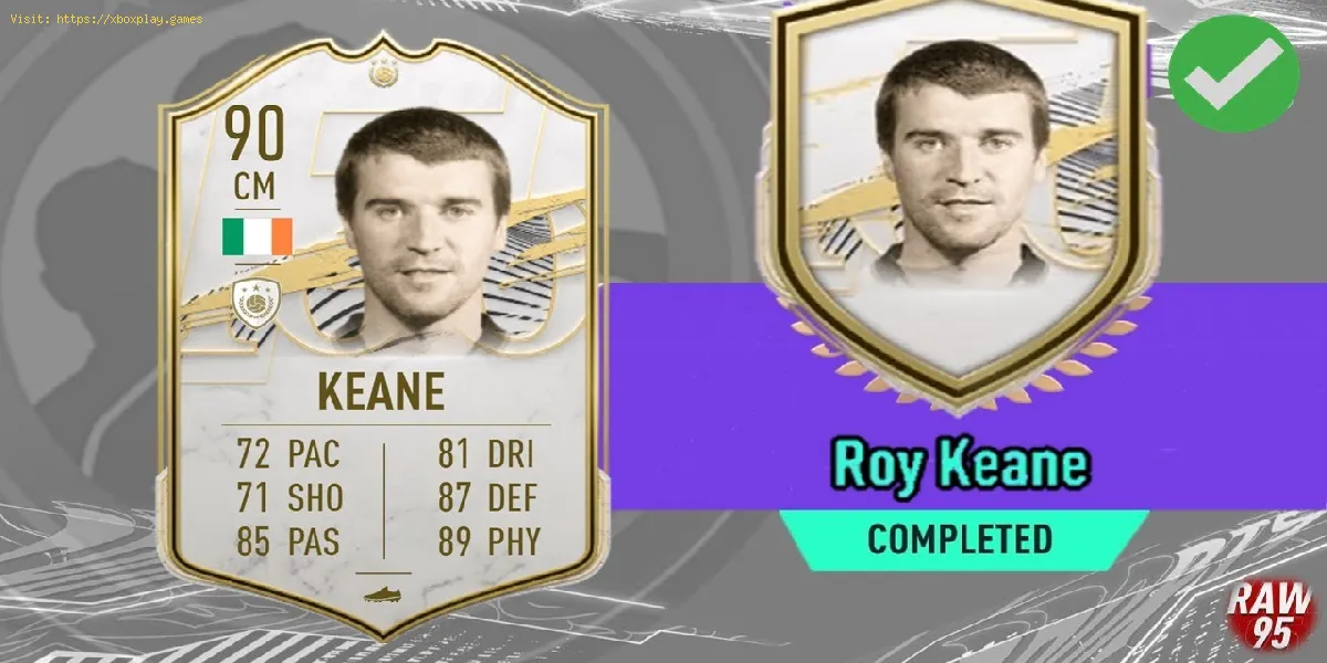 FIFA 21: Como preencher o Icon Roy Keane SBC
