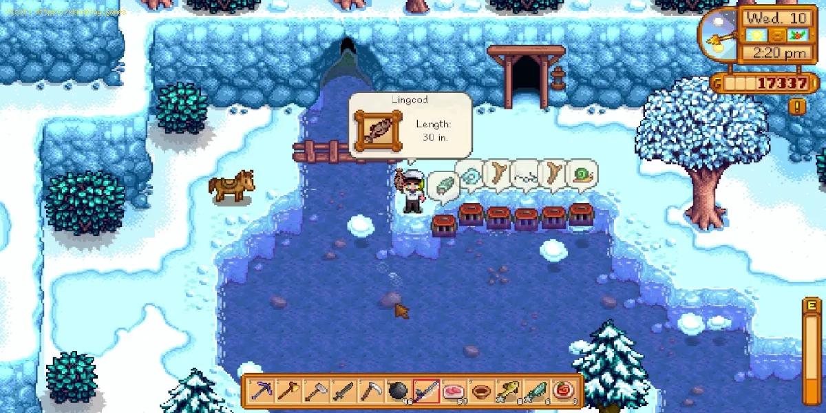 Stardew Valley: Comment attraper le lingcod