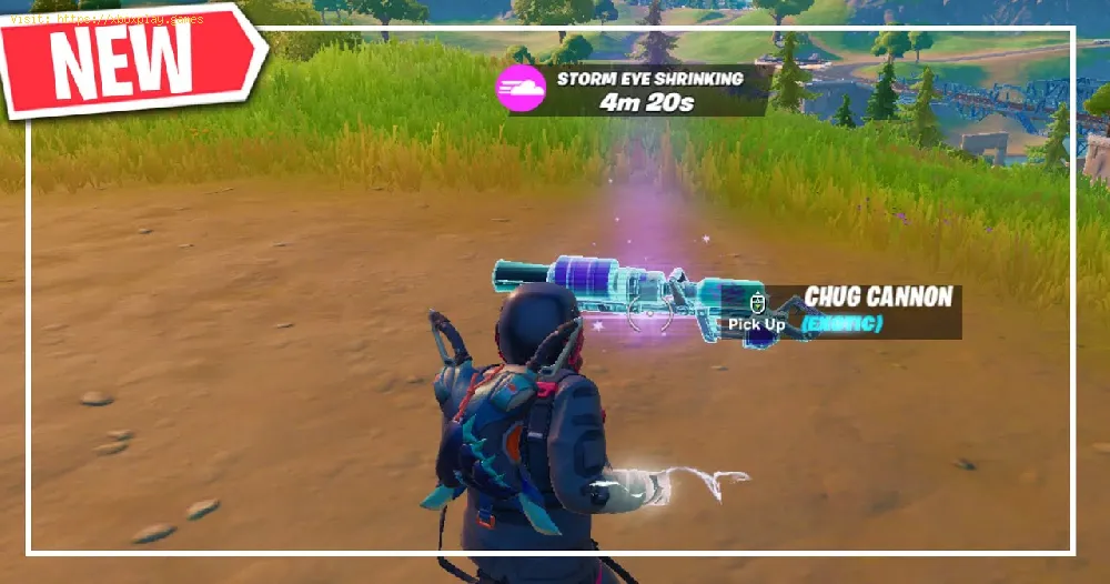 Fortnite: Where to find the Exotic Chug Cannon in Chapter 2 Season 5