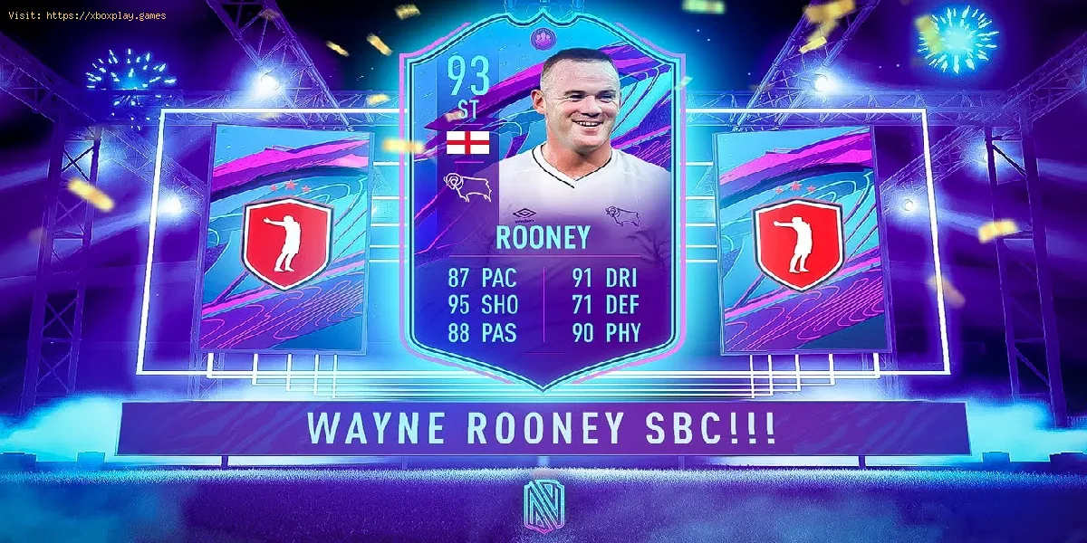 FIFA 21: Como completar o fim de uma era Wayne Rooney SBC
