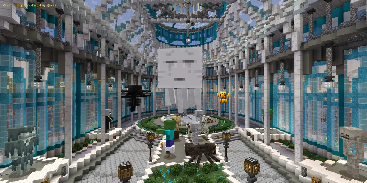 Mapa aniversario de Minecraft: cuenta con un museo increíble e interactivo.