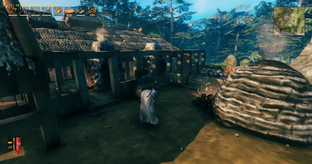 Valheim: How to Reinforce the shelter