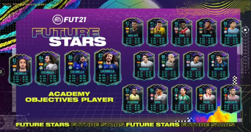 FIFA 21: How to complete FUT Future Stars Academy Marc Cucurella