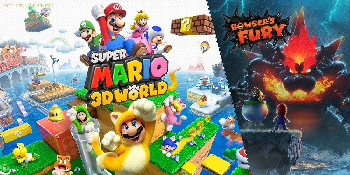 Super Mario 3D World Bowser Fury: Où sont les trois étoiles vertes et le sceau du monde 6-1?