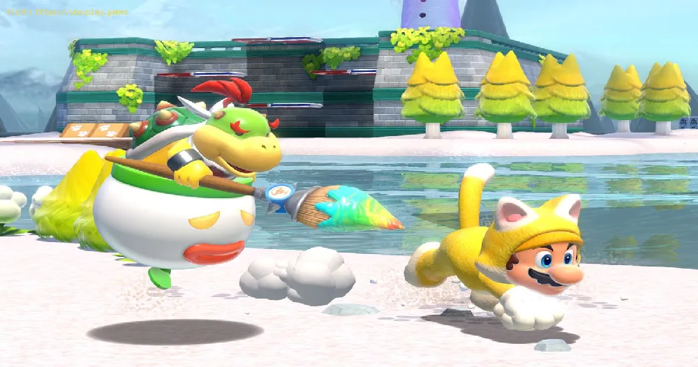 Super Mario 3D World + Bowser’s Fury: Where to Find The three green star for World 3-6