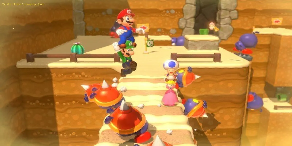 Super Mario 3D World Bowsers Wut: Wo finde ich das Siegel in Welt 5-4?