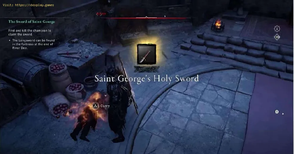 Assassin's Creed Valhalla：セントジョージの剣を見つける方法