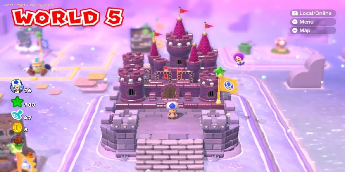 Super Mario 3D World + Bowser's Fury: onde encontrar estrelas verdes e selos no castelo do mund