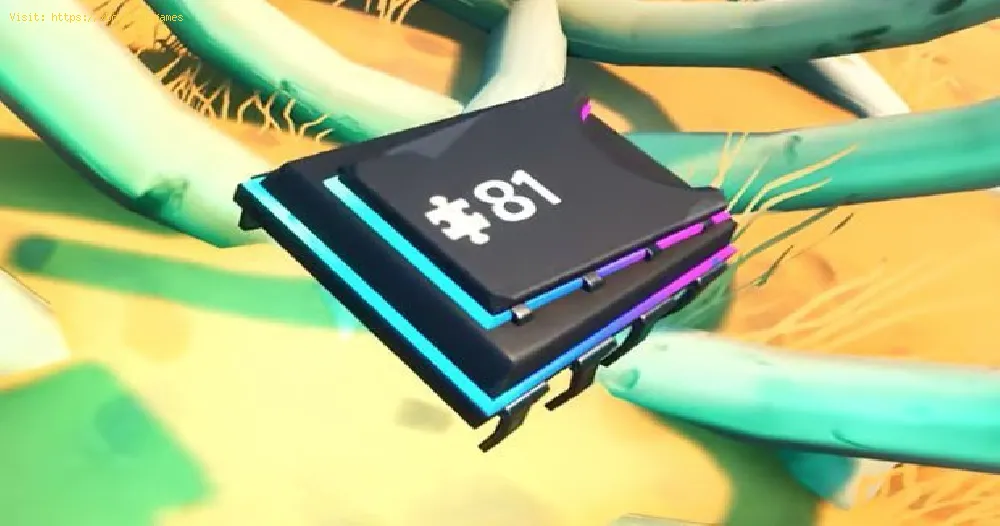 Where is the Mountain top cactus wedge in Fortnite Fortbyte 81 