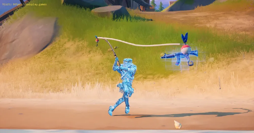 Fortnite: How to catch different types of weapons from fishing